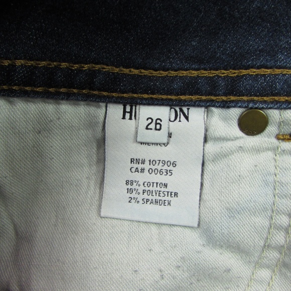 Hudson Signature Midrise Boot Cut Button Flap 26 - Picture 6 of 8